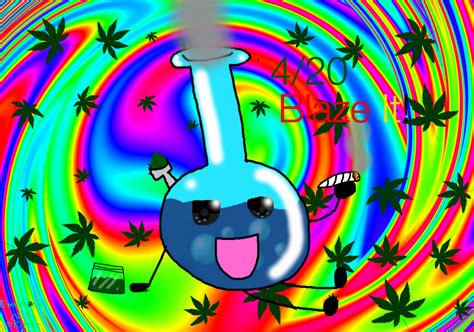 Happy 420 Blaze It By Emeraldia The Kitty On Deviantart