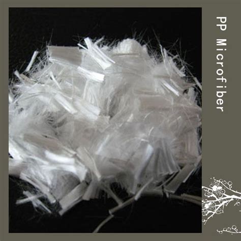 Polypropylene Fiber Pp Microfiber For Plastic Crack Resistance Of Concrete Pioneer