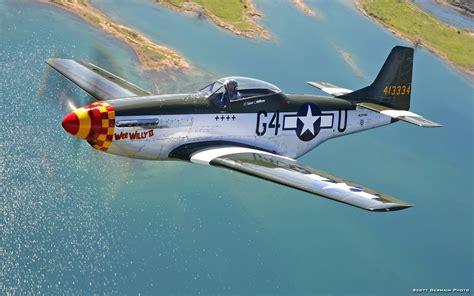 North American P 51 Mustang Hd Wallpaper