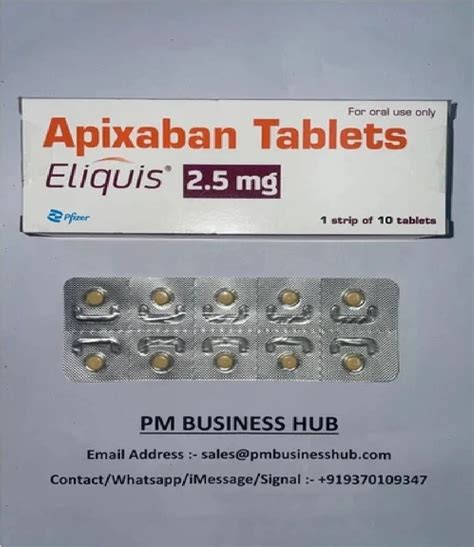 Apixaban Mg Tablet At Stripe Wadi Nagpur Id