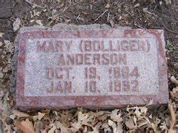 Marie Mary Bolliger Anderson M Morial Find A Grave