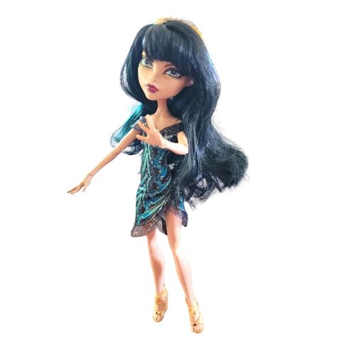 Monster High Cleo De Nile Frights Camera Action Doll Outfit Shoes Belt