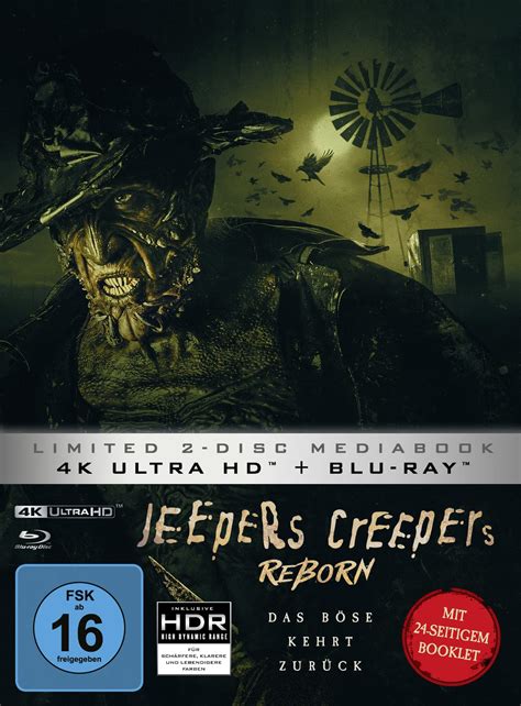 Jeepers Creepers: Reborn LTD. - 4K UHD 2-Disc-Mediabook mit 24-seitigem