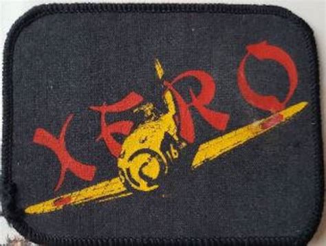 Xero Printed Patch Band Has A Track Sung By Bruce Dickinson Of Iron Maiden Fame Original 80s