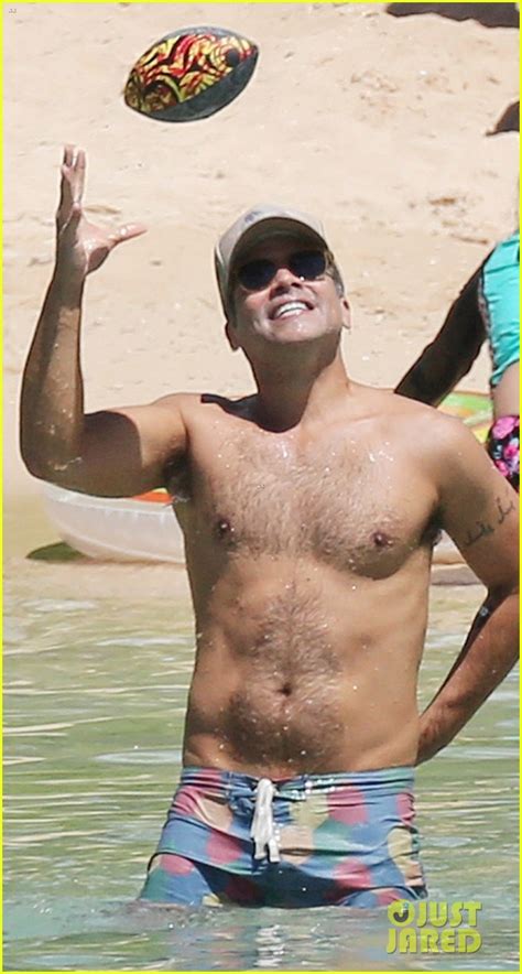 Jessica Alba Lounges In A Bikini With Shirtless Cash Warren Photo