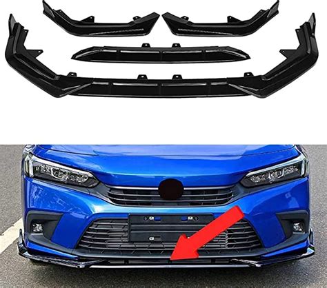 Buy Buhb Front Bumper Spoiler Splitter For Honda Eleventh Th