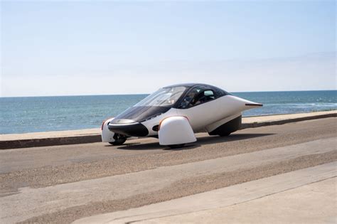 This Electric Car Charges Itself with Solar Panels