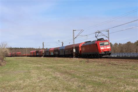 DB Cargo 185 098 1 Stahlzug Waghäusel DB Cargo 185 098 1 Flickr