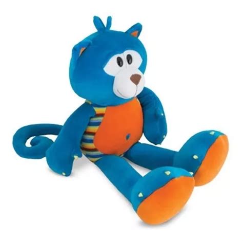 Peluche de felpa azul 34 cm antialérgico MercadoLibre