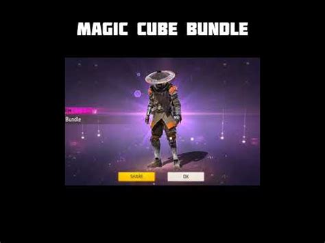 How To Get Magic Cube Bundle In Free Fire Free Fire Magic Cube