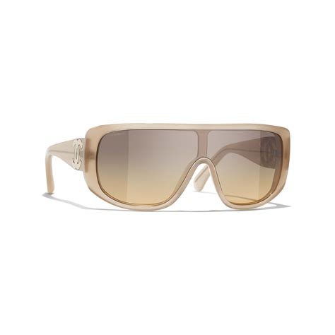 Sunglasses Shield Sunglasses Acetate — Fashion Chanel