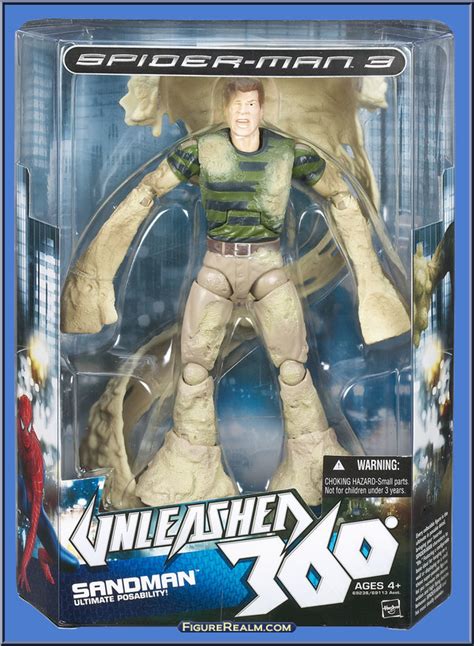 Sandman Spider Man 3 Movie Unleashed 360 Hasbro Action Figure