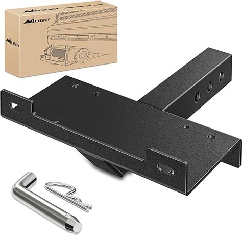 Amazon Nilight Universal Trailer Hitch Winch Mounting Plate 10 X 4