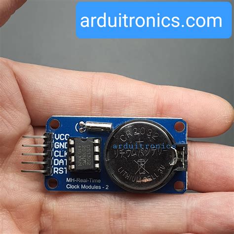 Real Time Clock Module RTC DS1302 Blue PCB Arduino Raspberry Pi