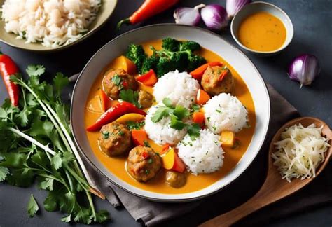 Curry De Boulettes De Poisson Aux L Gumes Recette Savoureuse Et Facile