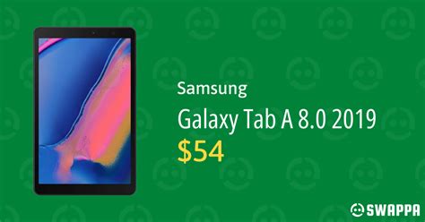 Samsung Galaxy Tab A 8 0 2019 Wi Fi Black 32gb 2gb Sm T290