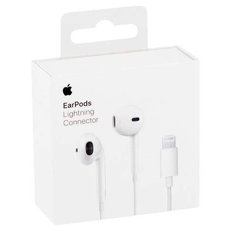 Audífonos Apple Earpods Lightning Blanco Nisha Online