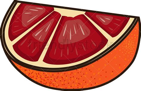 Orange Slice Vector