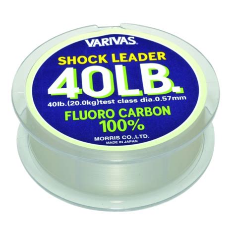 Varivas Shock Leader Line Fluorocarbone 100 Kaori 30m Seaguar Nylon De