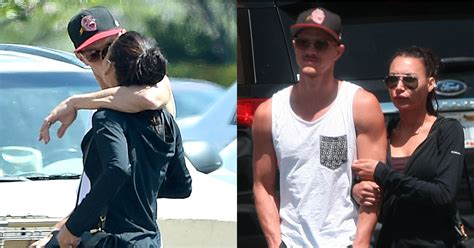 Naya Rivera and Ryan Dorsey Kiss in LA | Pictures | POPSUGAR Celebrity