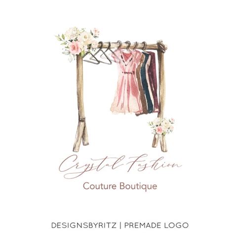 Boutique Logo Design Premade Logo Design Website Logo Etsy Canada