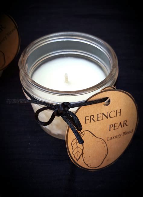 French Pear Luxury Handmade Soy Candle Etsy