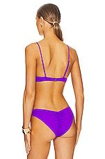 Maaji Creta Reversible Bikini Top In Purple REVOLVE