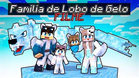 O Filme Laysa Tem Uma Famil A De Lobos De Gelo No Minecraft Youtube