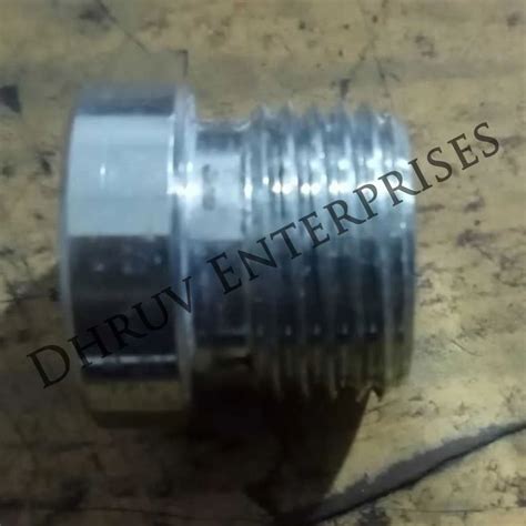 1 8 BSP Mild Steel Collar Head Plug For As A Part Of A Pipe Framework