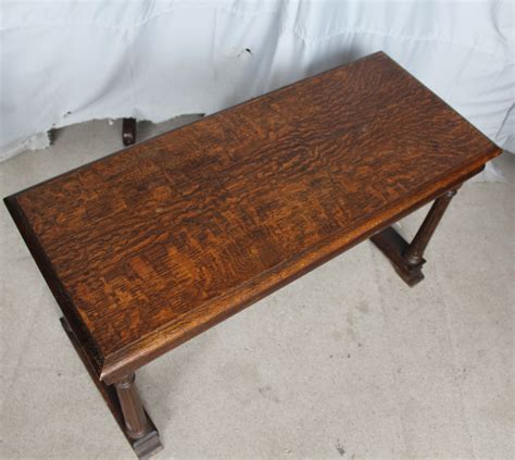 Bargain Johns Antiques Antique Oak Piano Bench Original Finish