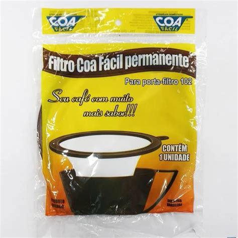 Filtro De Caf Ch Reutiliz Vel Ecol Gico Tecido Poli Ster Coa