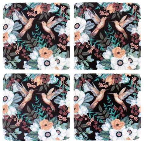 Sara Coral Resin Coasters The Joneses Limited