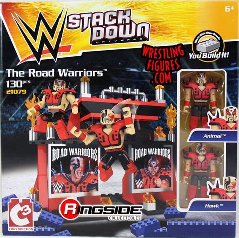 Road Warriors (Hawk & Animal - LOD) - WWE Stackdown Tag Team Playset