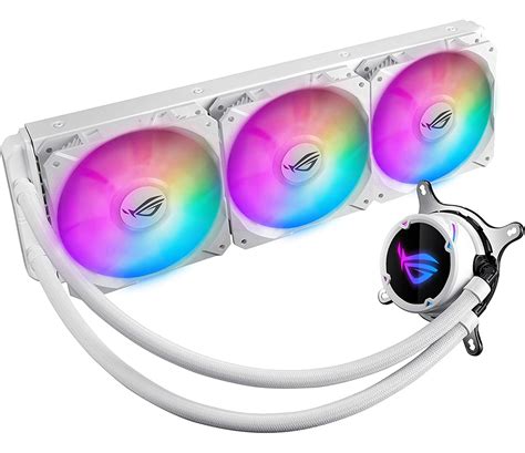 Buy Asus Rog Strix Lc 360 Argb Aio Liquid Cpu Cooler White Edition Rog Strix Lc 360 Rgb White