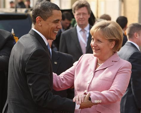 In Pictures Obama Merkel Relationship BBC News