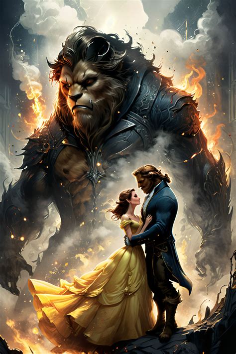 BEAUTY AND THE BEAST FREE FAN ART by BILL1260 on DeviantArt