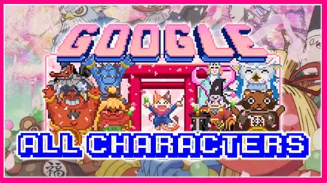 All Characters In Google Doodle Champion Island Games ...