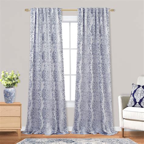 92 Inch Long Curtains For Living Room 2 Panel Setvintage