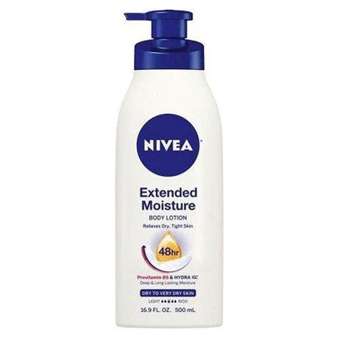 Nivea 48 Hour Extended Moisture Dy To Very Dry Skin Body Lotion 21 Oz