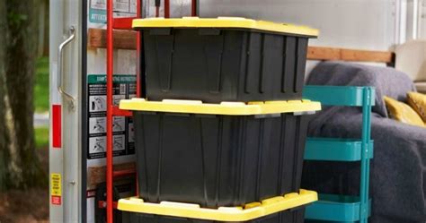 Hdx 27 Gallon Storage Tote Only 697 At Home Depot In Store And Online