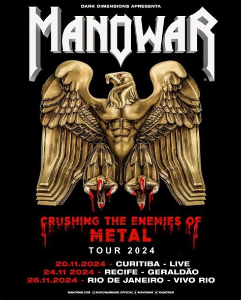 Manowar inclui Brasília na turnê que passará pelo País em novembro