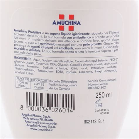 Amuchina Sapone Mani Protettivo Igienizzante 250ml Paladini Otello