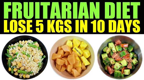 Fruitarian Diet For Weight Loss Lose 5kg In 10 Days Fruit Diet To Lose Weight Youtube