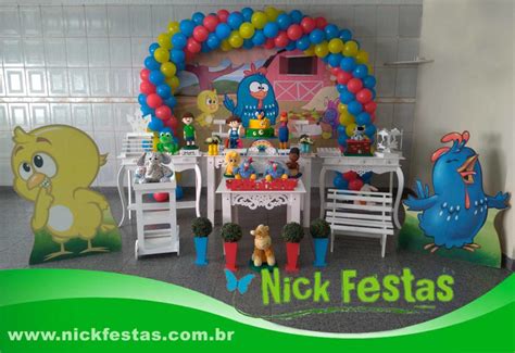 Decora O Infantil Proven Al Galinha Pintadinha Nick Festas