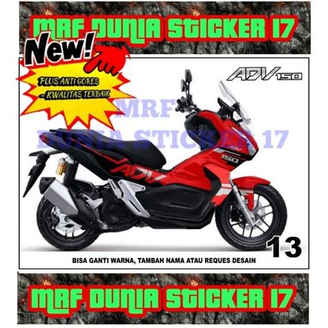 Jual Sticker Decal Adv Full Body Decal Adv Full Body Sticker Adv Full