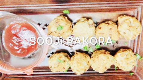 Tasty Sooji Pakora Recipe Youtube