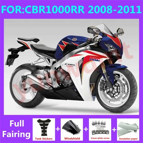 Motorcycle Whole Fairings Kit Fit For CBR1000RR CBR1000 08 09 10 11 CBR