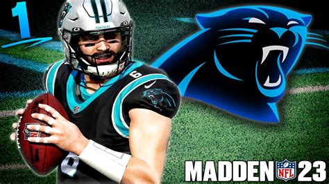 Madden 23 Carolina Panthers Franchise Mode Ep 1 The Rebuild Starts