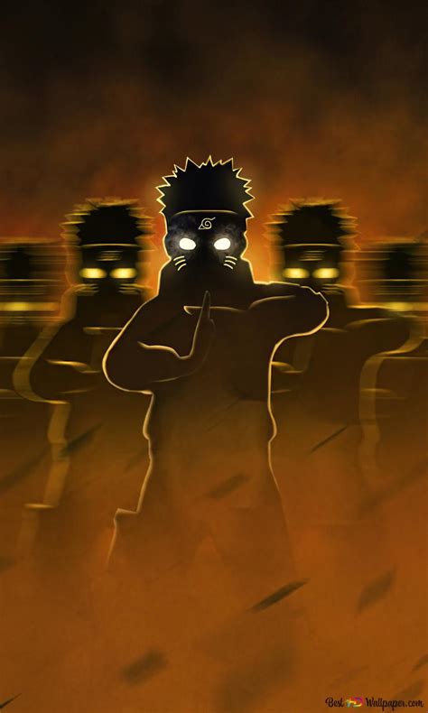 Naruto Shadow Clone Jutsu 4k Wallpaper Download