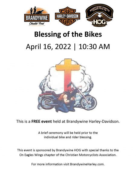 Blessing Of The Bikes Brandywine Harley Davidson Brandywine Harley